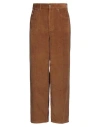 Obey Man Pants Camel Size 31 Cotton In Beige
