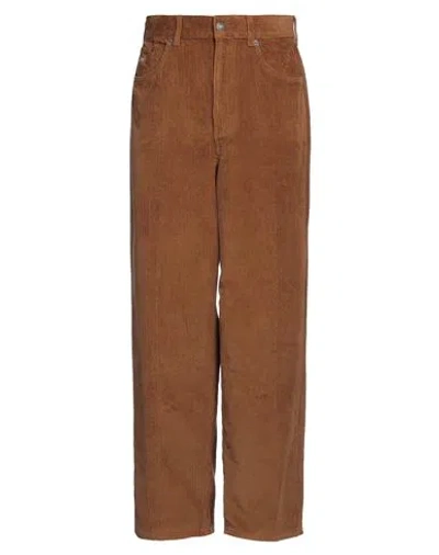 Obey Man Pants Camel Size 31 Cotton In Brown