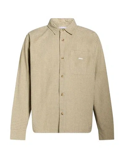Obey Man Shirt Sand Size Xl Cotton In Nude