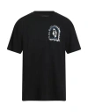 Obey Man T-shirt Black Size L Cotton