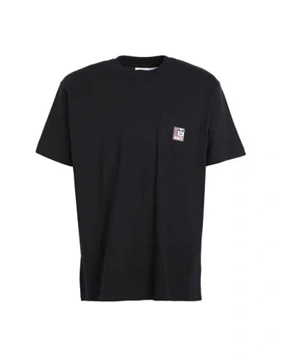 Obey Man T-shirt Black Size Xl Organic Cotton