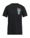 Obey Man T-shirt Black Size Xl Cotton