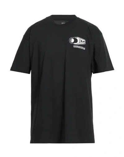 Obey Man T-shirt Black Size Xl Cotton