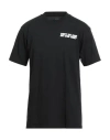 Obey Man T-shirt Black Size Xxl Cotton
