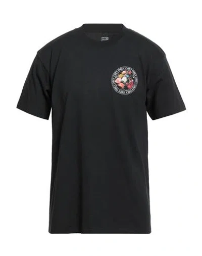 Obey Man T-shirt Black Size Xxl Cotton