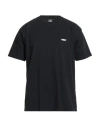 Obey Man T-shirt Black Size Xxl Cotton