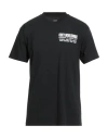 Obey Man T-shirt Black Size Xxl Cotton