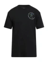Obey Man T-shirt Black Size Xxl Cotton