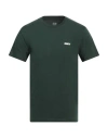 Obey Man T-shirt Dark Green Size L Cotton