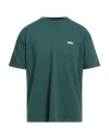 Obey Man T-shirt Green Size L Cotton