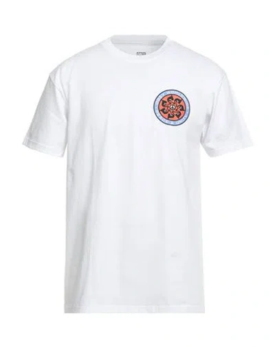 Obey Man T-shirt White Size L Cotton
