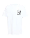 Obey Man T-shirt White Size S Cotton In White