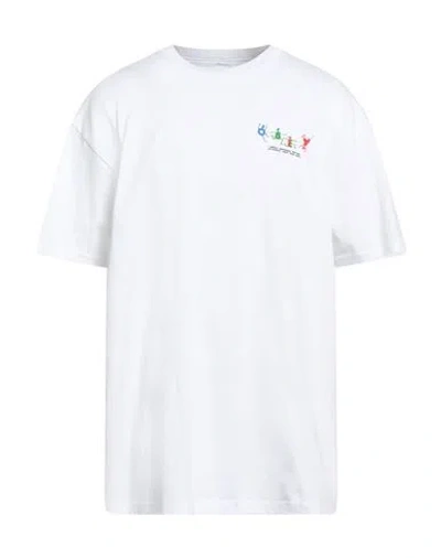 Obey Man T-shirt White Size Xl Cotton