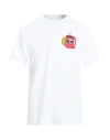 Obey Man T-shirt White Size Xl Cotton In White