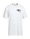 Obey Man T-shirt White Size Xl Cotton