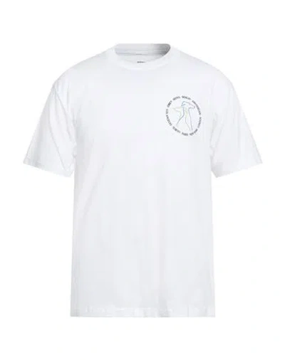 Obey Man T-shirt White Size Xxl Cotton