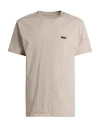Obey Man T-shirt Light Grey Size Xl Cotton In Gray