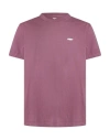 Obey Man T-shirt Plum Size S Cotton In Purple