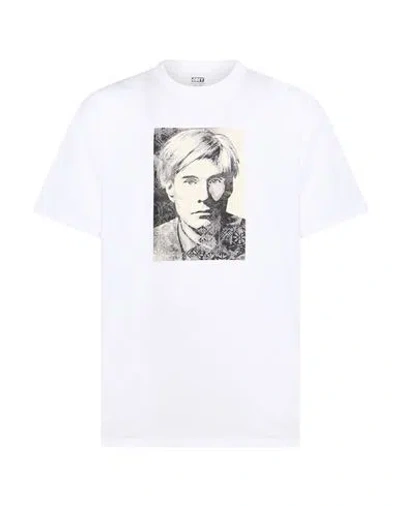 Obey Man T-shirt White Size Xl Cotton