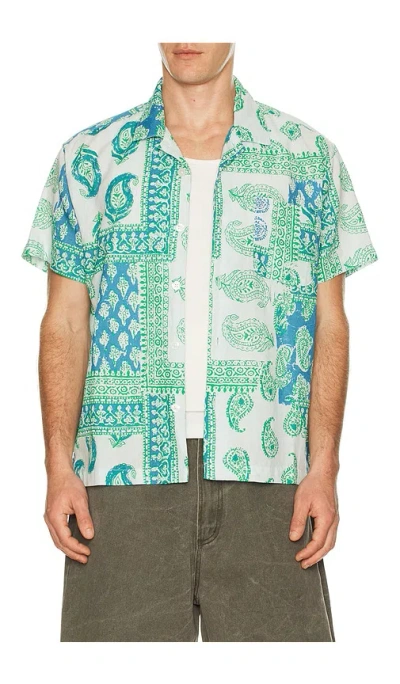 Obey Mayer Woven Shirt In Multi