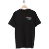 Obey Measure Twice Graphic T-shirt In Black