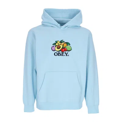 Obey Men's Basketball Hood Fleece Sky Blue