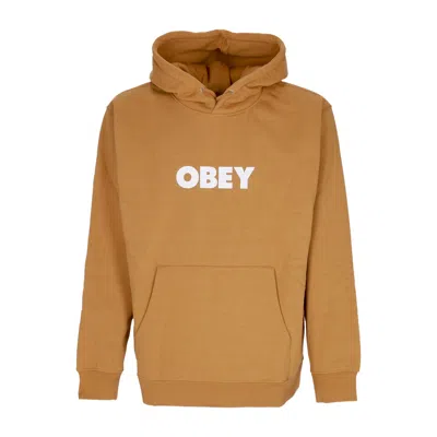 Obey Men's Bold Hood Premium Fleece Brown Sugar