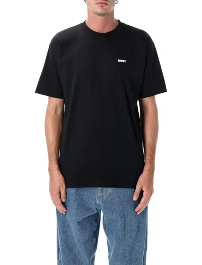 Obey Razor Classic T-shirt In Black