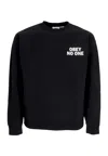 Shop Obey Men's Crew Neck No One Fleece Black