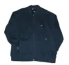 Obey Men's Crewneck Sweatshirt Varsity Zip "oscar Zip Up Specialty" Navy In Unico