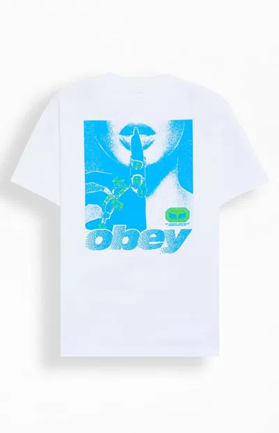 Obey Men's Exports T-shirt In White