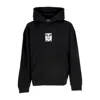Obey Logo-patch Sweatshirt In Black
