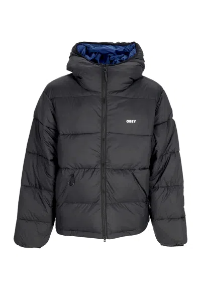 Obey Men's Jacket Stratus Puffer Black