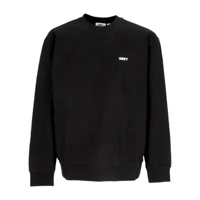 Obey Sweatshirt With Logo In Black