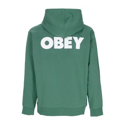 Obey Men's Lightweight Hooded Sweatshirt Bold Hood Premium French Terry Palm Leaf