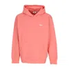 Obey Men's Lightweight Hooded Sweatshirt Bold Hood Premium French Terry Shell Pink In Shell Pink