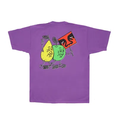 Obey Men's Peaceful Protest Heavy Weight Classic Tee Dewberry T-shirt