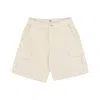 Obey Men's Short Jeans Bigwig Baggy Denim Cargo Short Clay In Clay