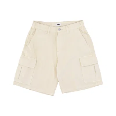 Obey Men's Short Jeans Bigwig Baggy Denim Cargo Short Clay