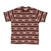 Obey Men's Snap Tee Sepia Multi T-shirt