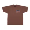 Obey Men's Subvert Heavyweight Classic Box Tee Sepia T-shirt In Brown