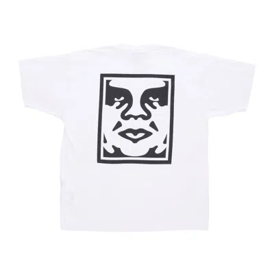 Obey Men's T-shirt Bold Icon Heavyweight Tee White