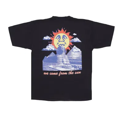 Obey Men's T-shirt We Come From The Sun Heavyweight Tee Vintage Black