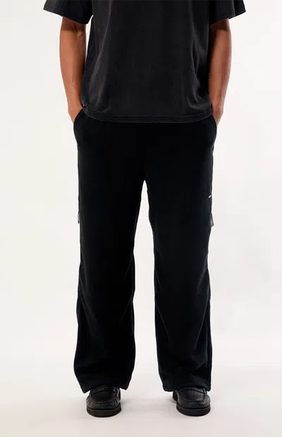 Obey Men's Vetta Polar Fleece Sweatpants In Black