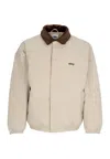 Obey Men's Whispers Jacket Feather Grey In Feather Grey