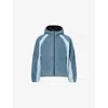 Obey Mens Blue Multi  Alta Fleece Jacket In Blue