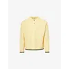Obey Mens Multi Loreto Knitted Wool-blend Polo Jumper In Yellow