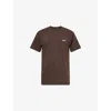 Obey Visual Studies Graphic T-shirt In Brown