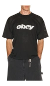 Obey Mesh Practice Jersey In Black