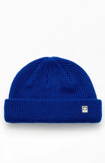 Obey Micro Beanie In Surf Blue